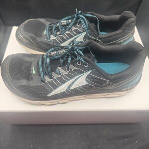 Altra Men's Black and Teal‎ Athletic Shoes
